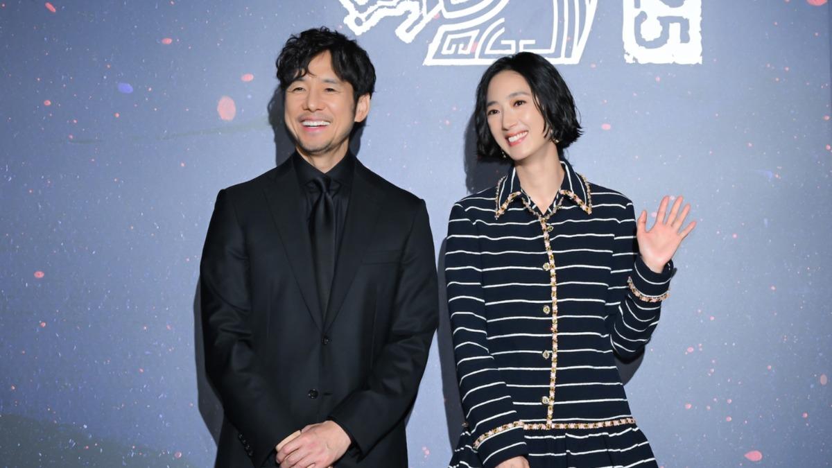 金馬62頒獎前現身！桂綸鎂「合體西島秀俊」開啟互誇模式