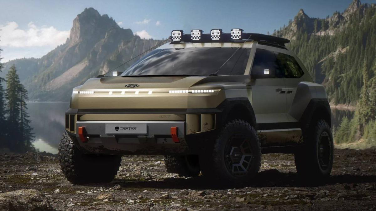 大改款Hyundai Tucson測試中！方正線條、Crater概念搶先看