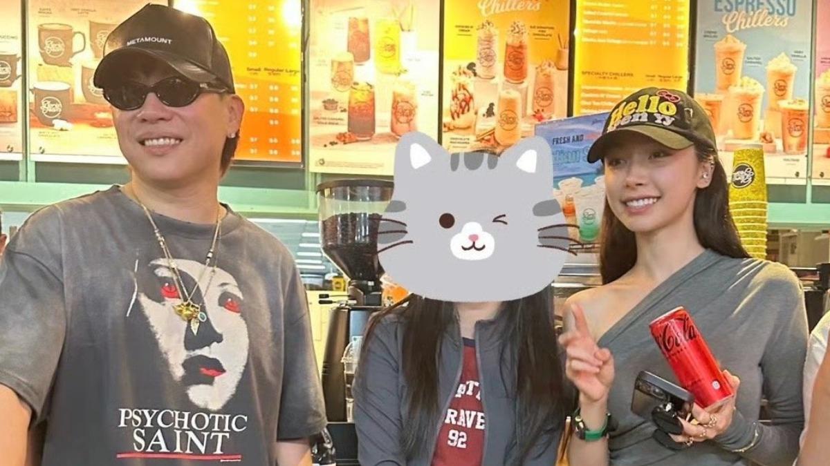 胡彥斌不藏了!激吻小16歲網紅被說AI 帶她露面一句話霸氣認愛