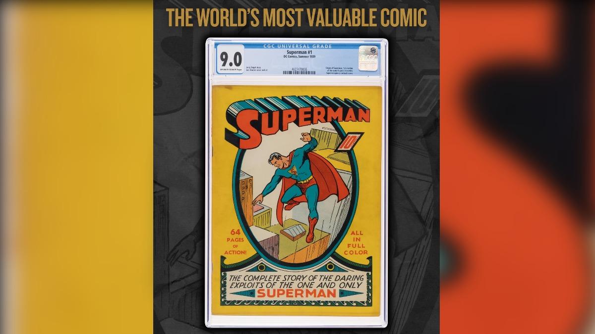 母遺物藏珍寶！美3兄弟拍賣「首期超人漫畫」　抱回2.86億天價