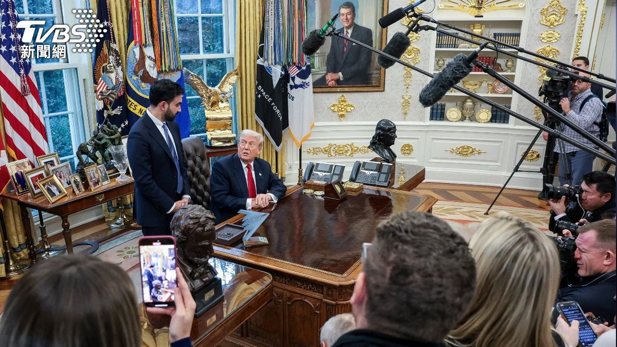 川普、曼達尼「政敵」首會面！　川普：很棒的紐約市長