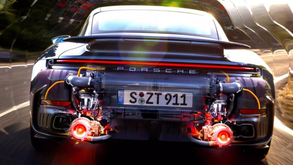 Porsche新混合動力技術曝光！超薄「軸向磁通馬達」成焦點