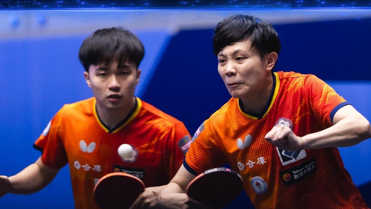 無緣金牌!林昀儒鄭怡靜惜敗削球組合 WTT挑戰賽「銀」恨