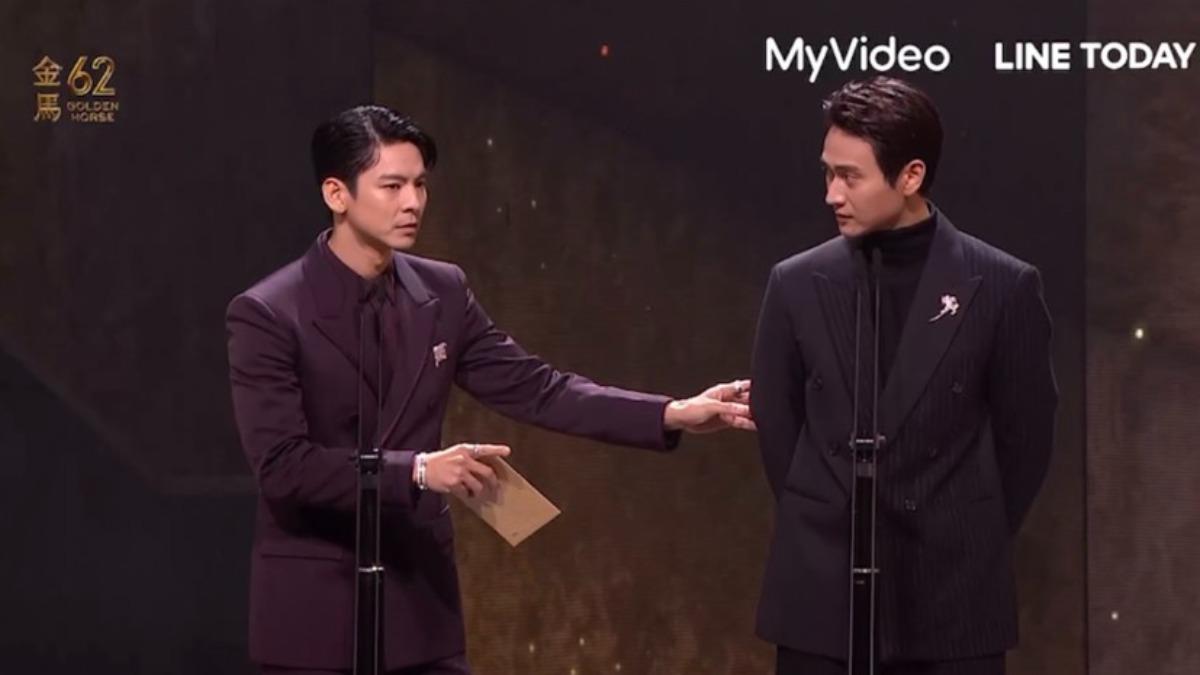 金馬62／劉冠廷發出怪聲「頒獎突剔牙」！　開酸林柏宏沒入圍