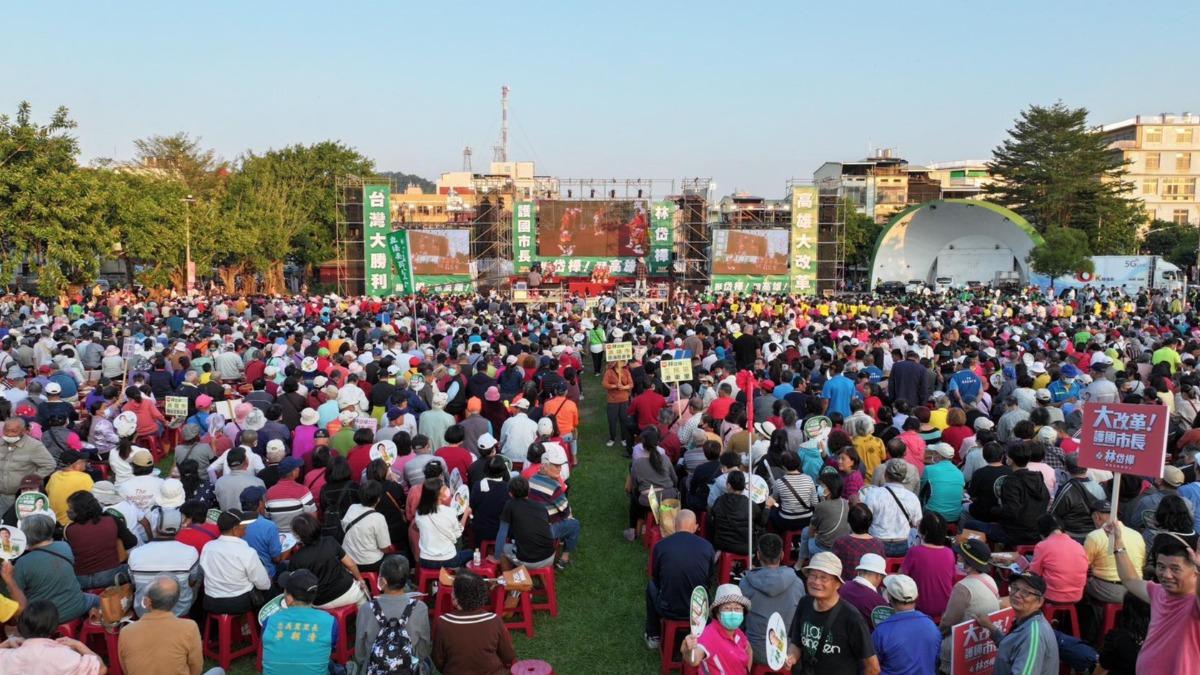 林岱樺旗山造勢!喊湧「2萬人力挺」:高雄不是檢調決定