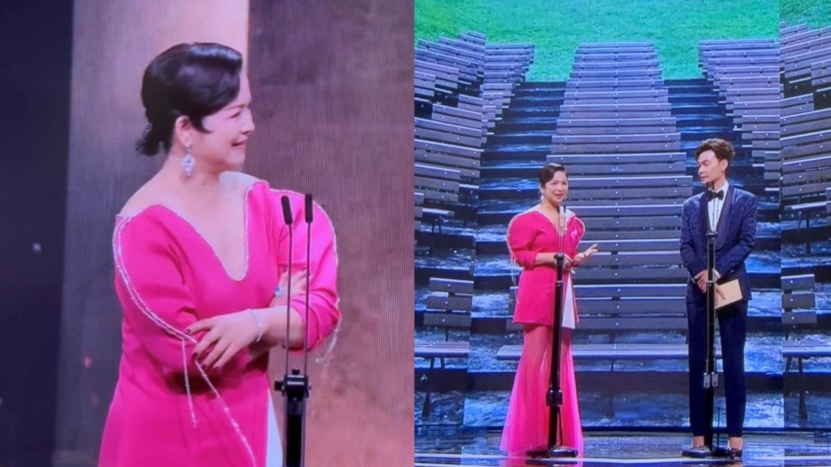 金馬62/楊貴媚被喊「阿姨」氣咬唇!李國煌突送驚喜 她感動哽咽