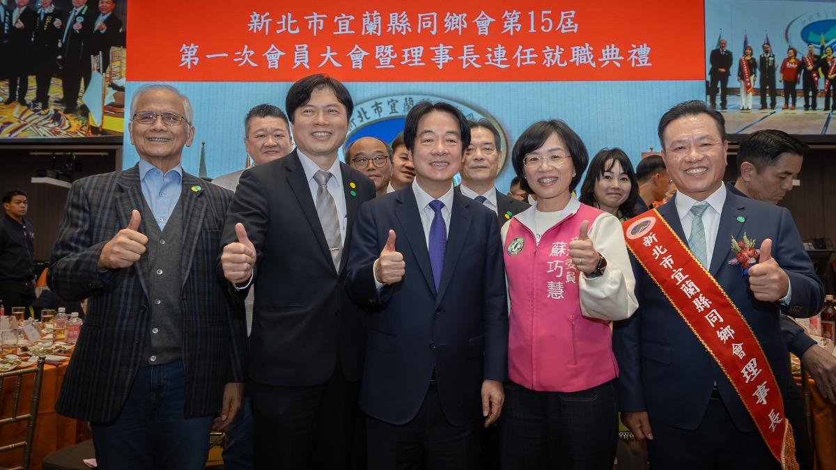 首公開拉抬綠縣市長提名人　賴清德讚蘇巧慧、林國漳：一定要選好的