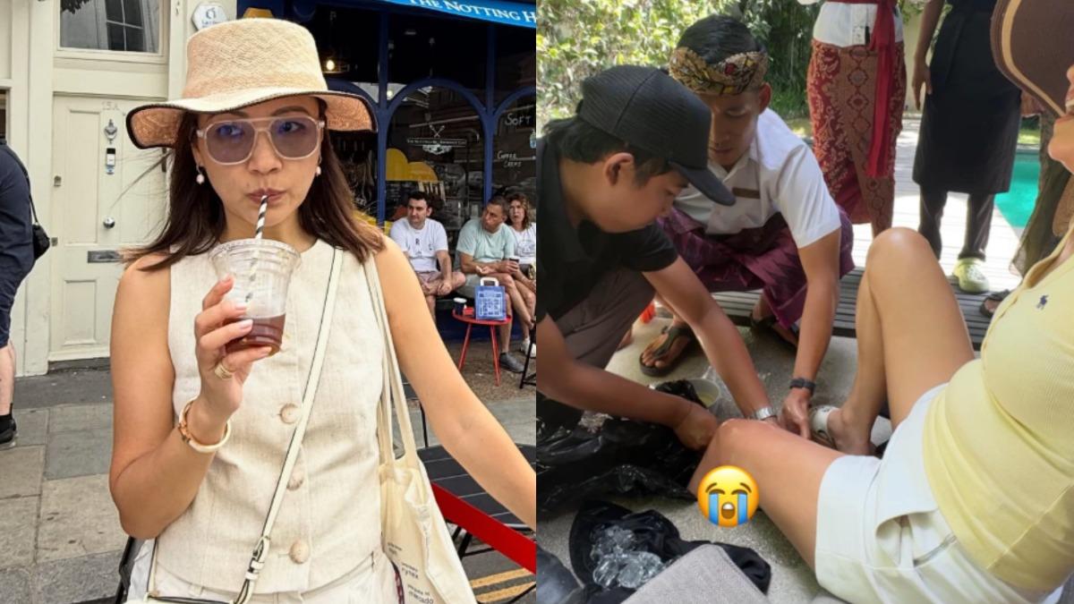 女CEO峇里島旅遊驚魂！岳啟儒踩空卡石縫半小時　出動電鑽救援