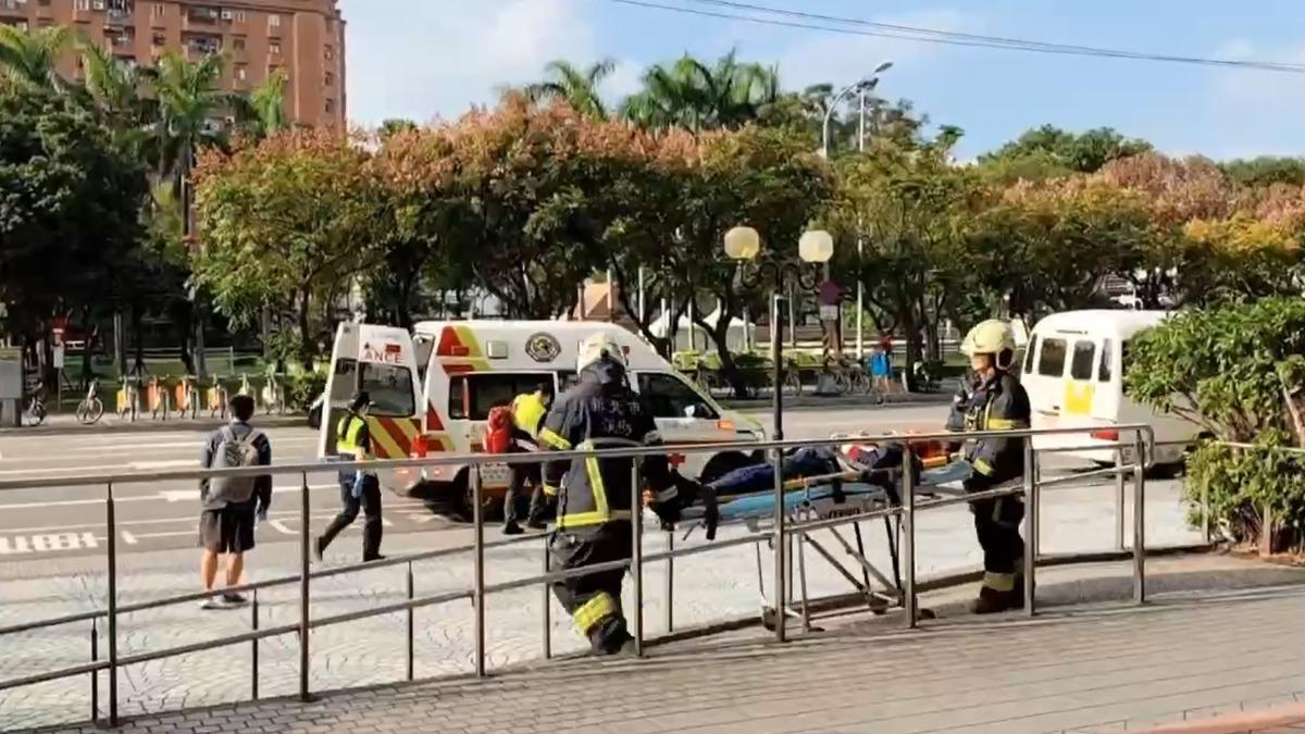 快訊／板橋高鐵站落軌！7旬婦失足摔軌道「頭破血流」送醫