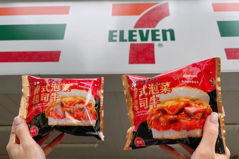 韓味爆擊全台！湯米「韓式泡菜起司牛米漢堡」7－11限定開賣掀起韓風熱潮