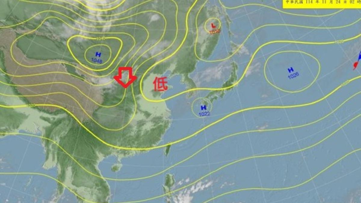 天氣／冷空氣殺到！鄭明典曬1圖示警：此波全台降溫較有感