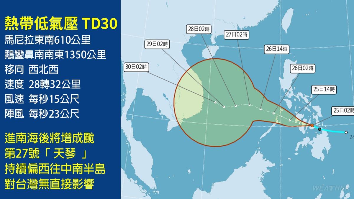 天氣／東北季風發威！低溫再探1字頭　林得恩：天琴估今生成對台影響曝