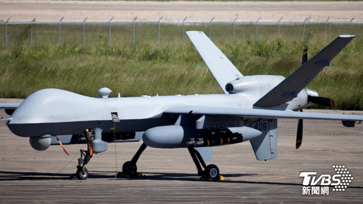 駐韓美軍MQ-9死神無人機　不明原因任務中墜海