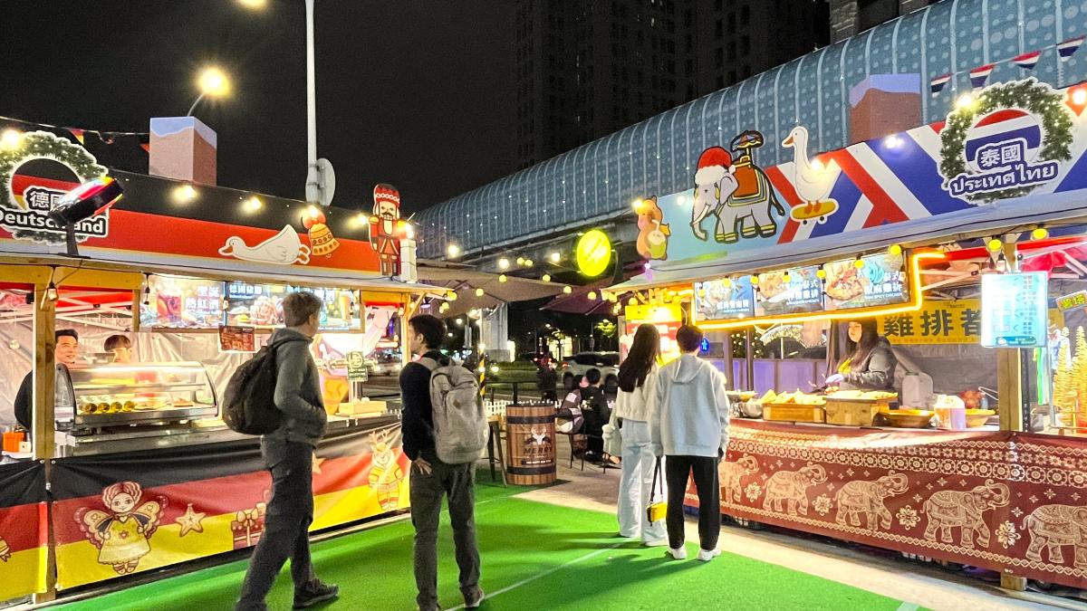 多元美食市集串聯　耶誕歡樂趣味滿分