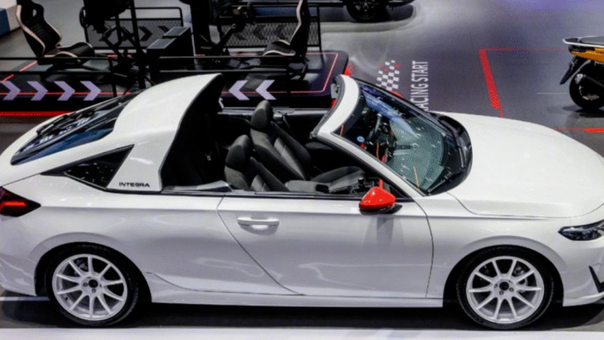 Honda Integra雙門概念車登場 「可拆卸敞篷車頂」成亮點