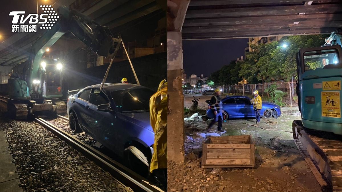基隆轎車闖軌！台鐵「基隆=七堵」單線雙向通行　發車延誤