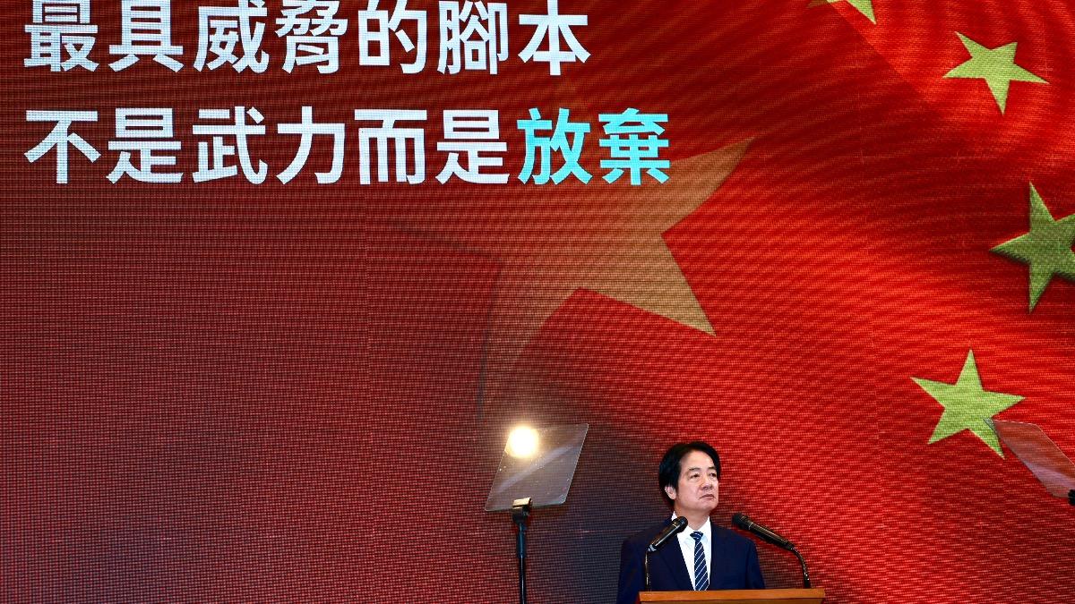 批中共加強統戰分化　賴清德：一國兩制台灣方案是「不可碰觸紅線」