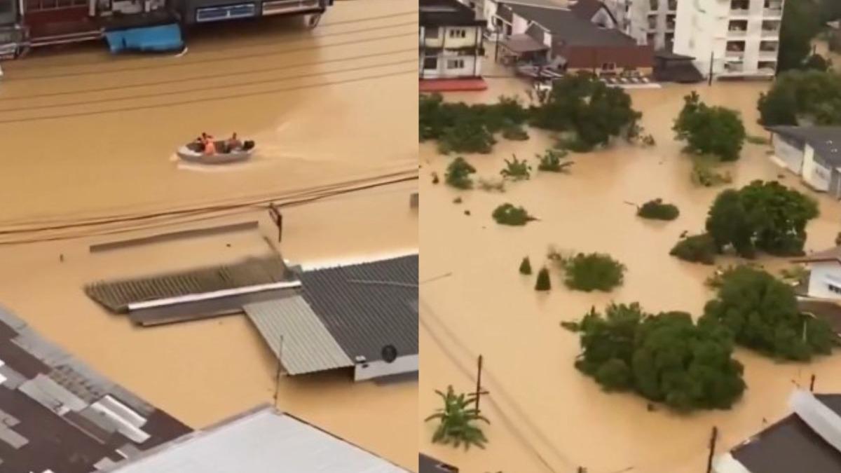 泰國「300年一遇」暴雨!洪災狂淹2.5公尺 至少19死