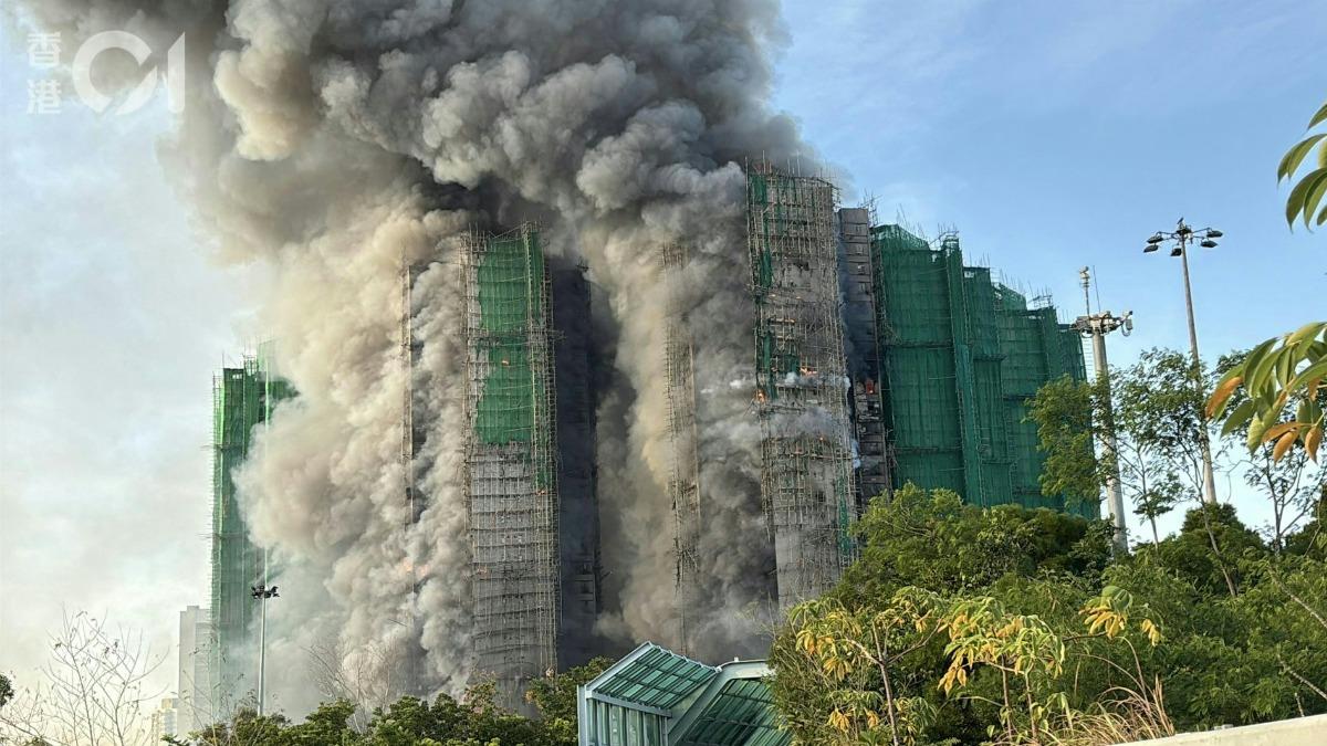 香港大火／大埔宏福苑火勢升五級！消防總長坐鎮指揮　六級制一次看