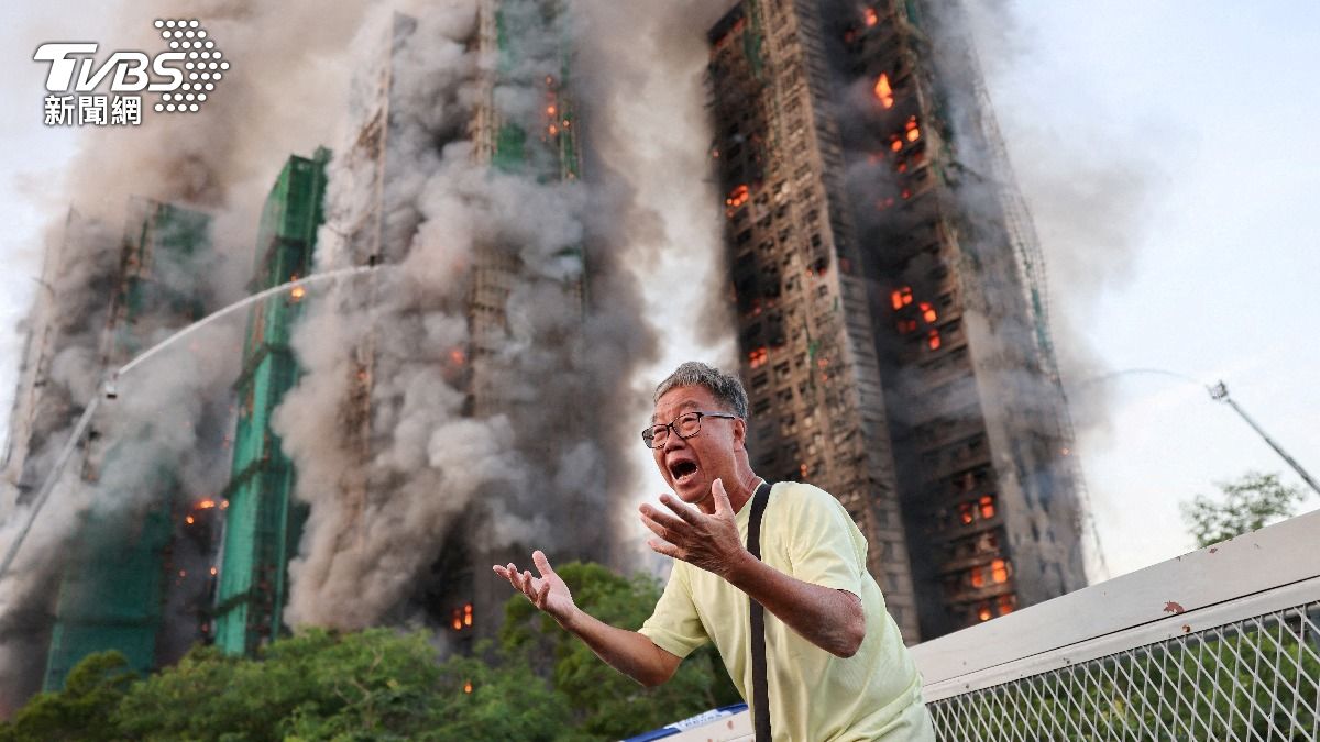 香港大火/宏福苑竹棚不防火燒成五級火!外媒:香港施工廣泛使用