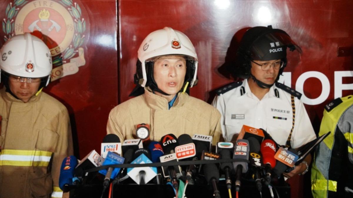 香港大火/狂燒7棟樓!消防曝「火場溫度高」:部分樓層仍進不去