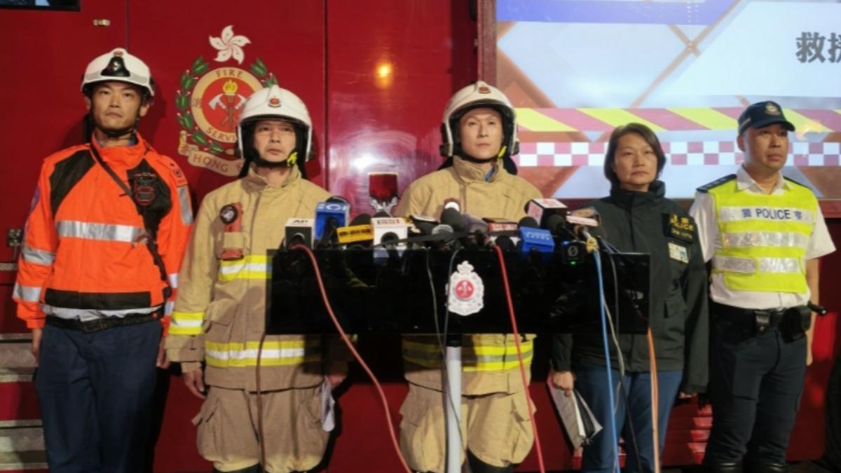 香港大火／宏福苑陷火海！施工材料疑不符標準　工程公司3人被捕