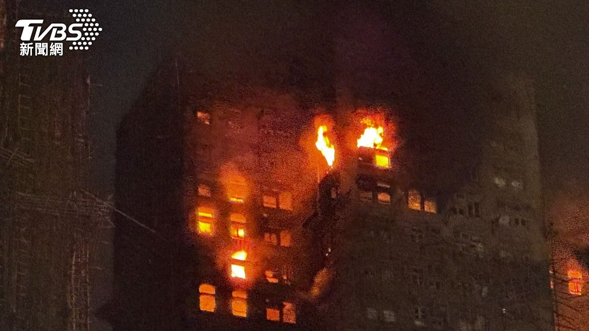 香港大火/宏福苑7棟樓連燒44死!住戶:鄰居多是行動不便長者