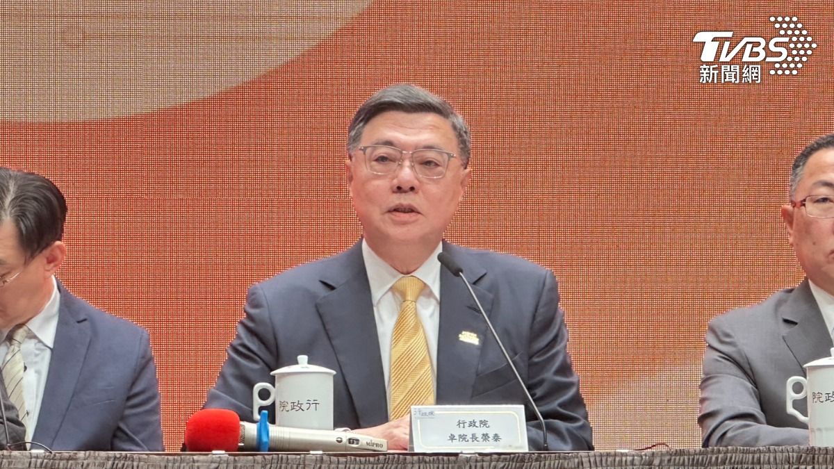 政院通過1.25兆軍購特別條例　卓榮泰籲在野支持：沒有國哪有家？