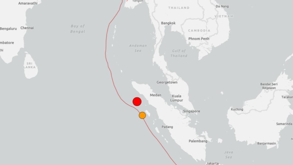 印尼北蘇門答臘爆地震　規模6.6、震源深度淺