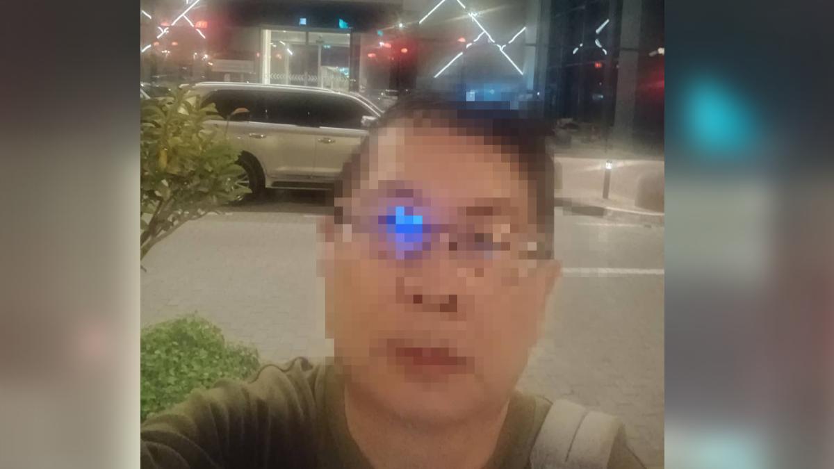 雲林男阿布達比轉機…妻面前突遭武裝人員帶走　獲釋自拍報平安
