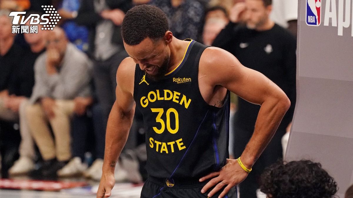 NBA/勇士大麻煩!近5戰僅1勝 柯瑞右腿挫傷「至少躺一週」