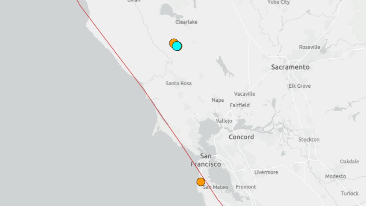感恩節清晨加州連13起地震　最大規模3.7影響北加與舊金山