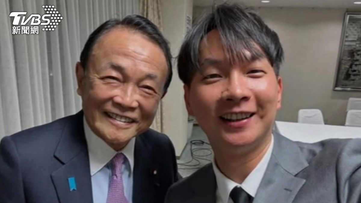 PO麻生太郎合照　白議員挨酸「PO舊照取暖」