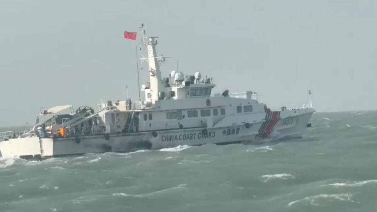 中國海警本月第4次闖金門海域 還辯稱「執法巡查」
