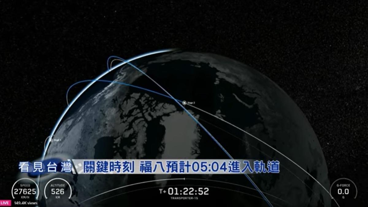 台灣自製「齊柏林衛星」升空！賴清德：邁向太空新時代重要一步