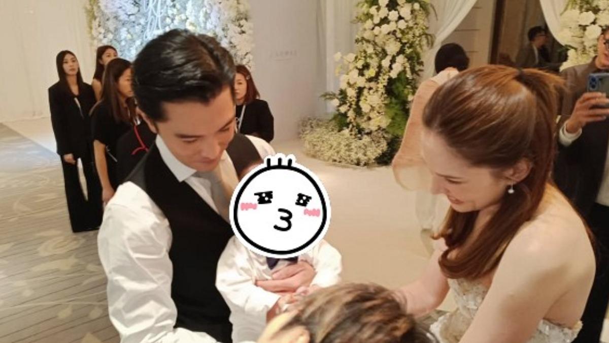 許瑋甯兒子太可愛!神複製「邱澤美人尖」 正臉照意外曝光