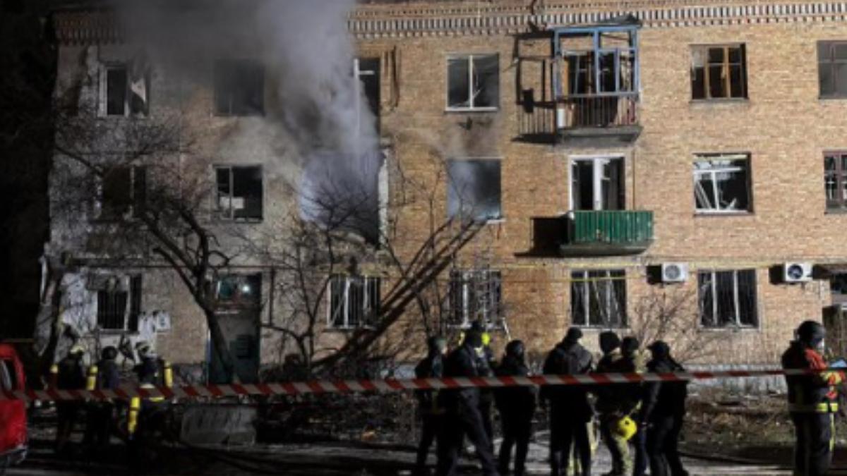 俄羅斯無人機、飛彈再轟基輔6地　多處火災、6人受傷