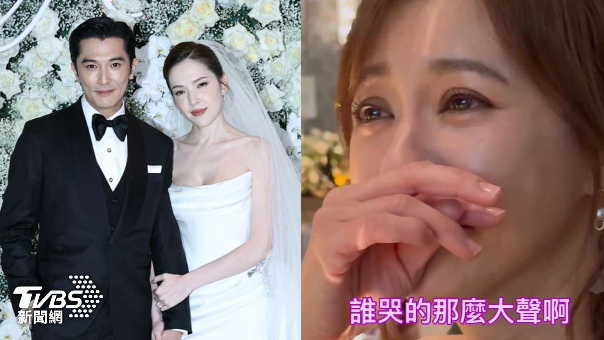 邱澤誓言太催淚！她台下「失控暴哭」　林心如看傻眼：哭超大聲