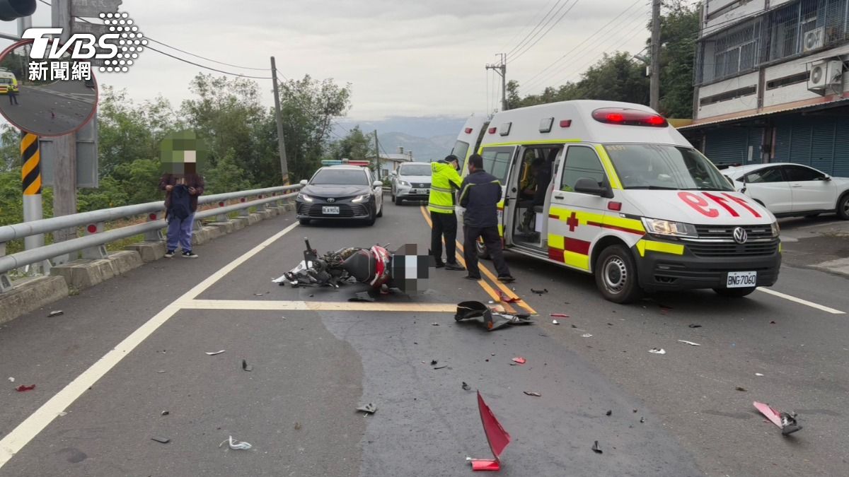返家途中遇劫!台東貨車左轉猛撞機車 20歲軍人傷重死亡