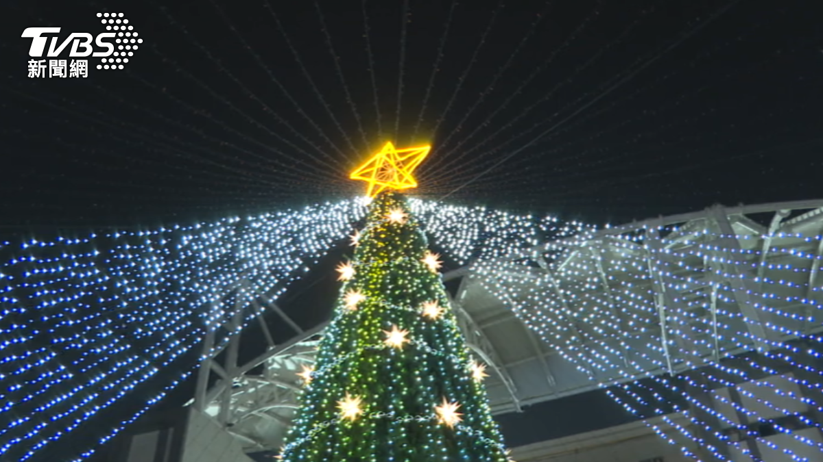 屏東聖誕節11/28點燈！3棵聖誕樹14組燈飾　週末限定雪花秀