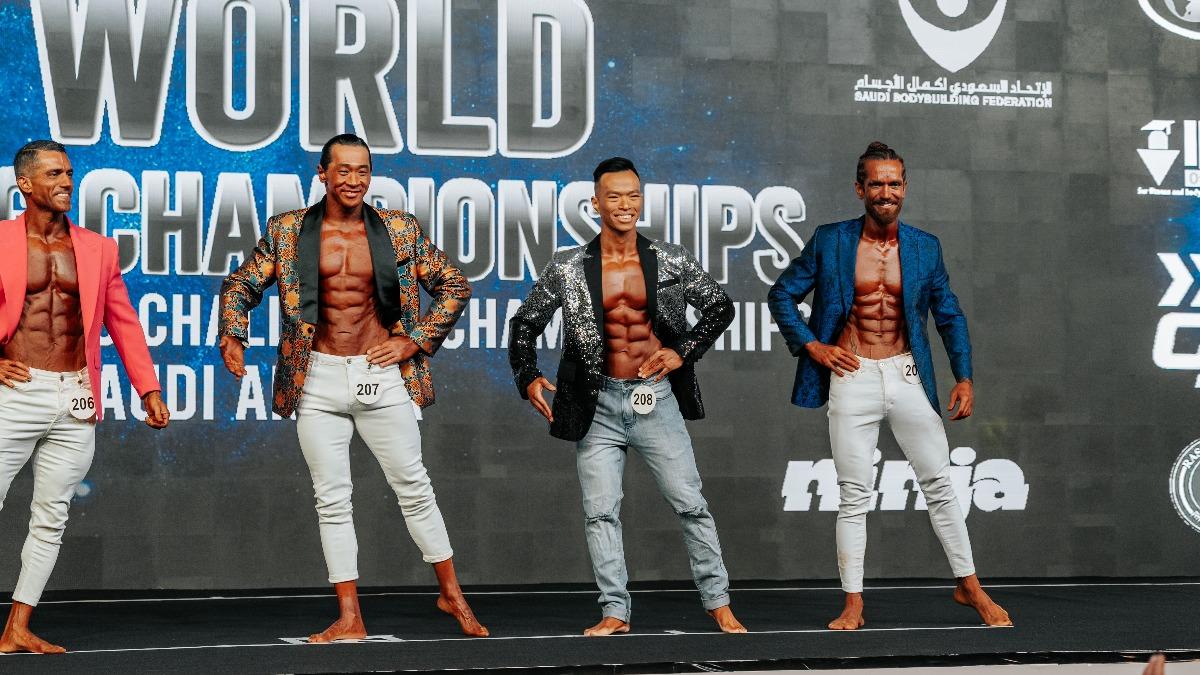 台將摘金！健美選手劉明毅秀「完美比例」獲青睞　奪世錦賽金牌