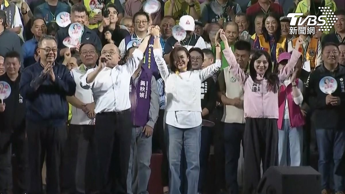 喊「接棒陳其邁」！邱議瑩首場造勢　蘇貞昌、陳水扁讚聲