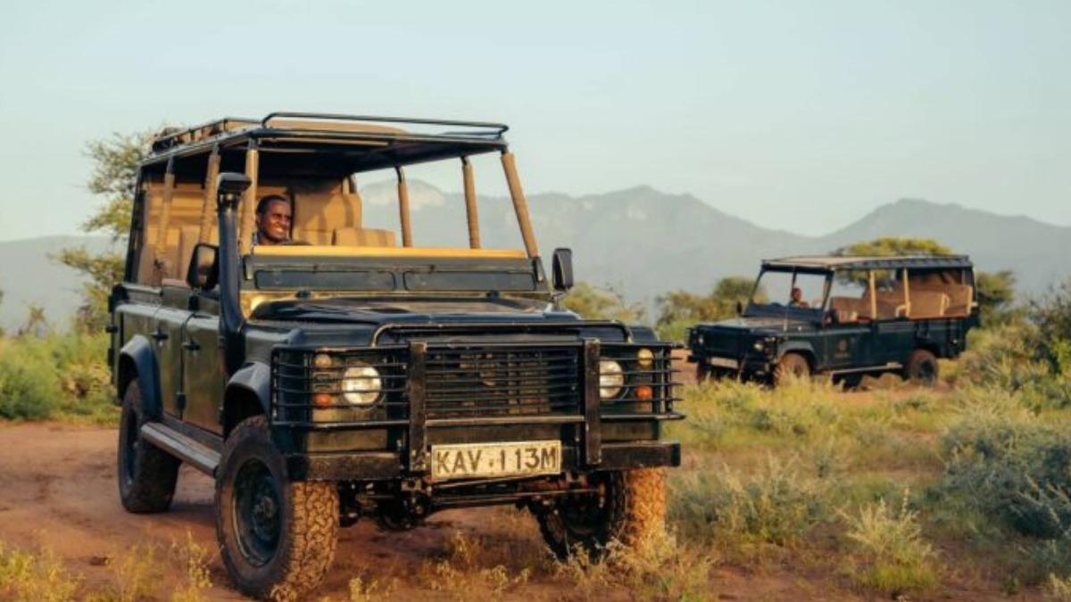 電動Defender降臨肯亞！低噪音守護象群　太陽能供電不停運