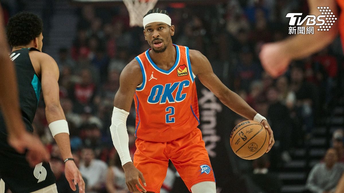 NBA／SGA單場26分！雷霆逆轉勝拓荒者　開季20戰只輸1場