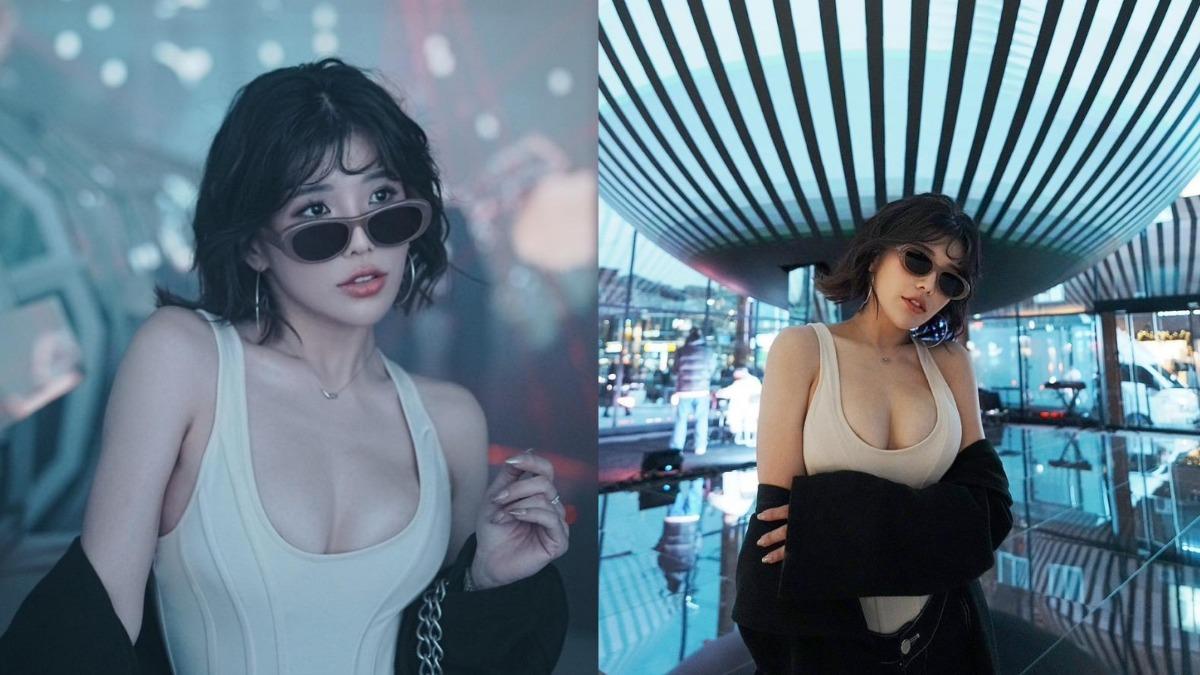 啦啦隊女神背心太緊「炸出渾圓」！宣布離開台灣　唯一受邀時尚活動