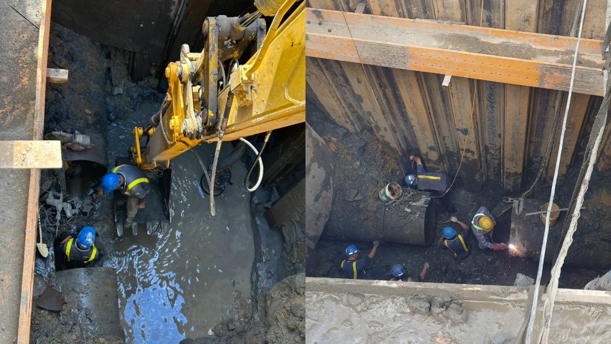 淡水停水3天仍逾萬戶沒水！侯友宜：已恢復8成　提3應變措施