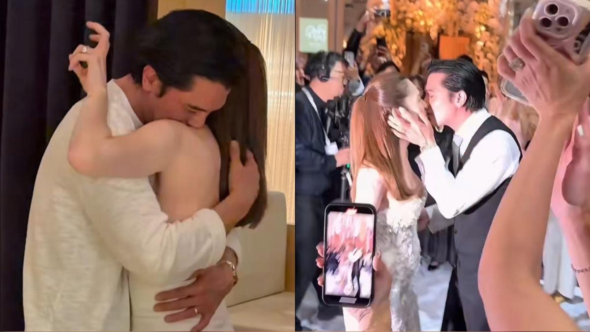 許瑋甯、邱澤婚後大解放！甜蜜交纏被看光　「當眾熱吻」畫面流出