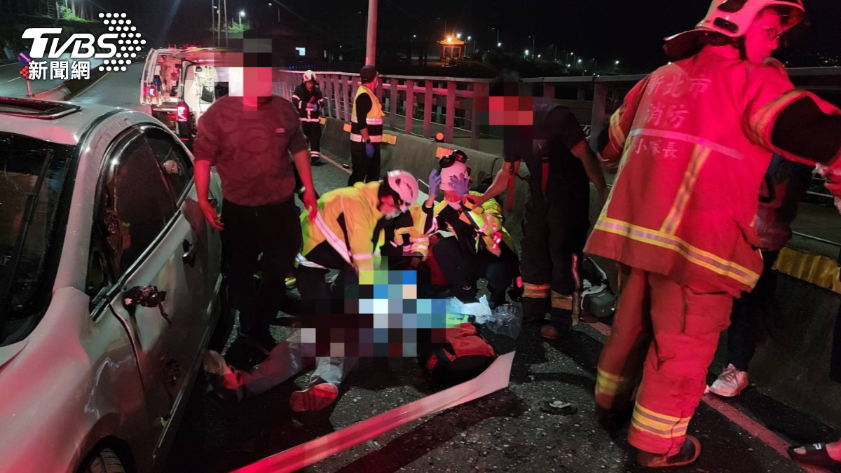 萬里西濱公路自撞!20多歲男駕駛傷重死亡、女乘客擦傷