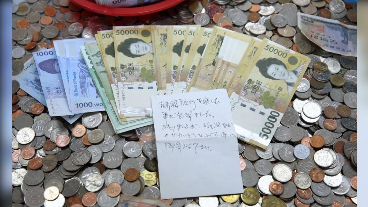 韓機場收到捐款逾2萬附日文手寫信　暖心內容韓網大讚：真帥