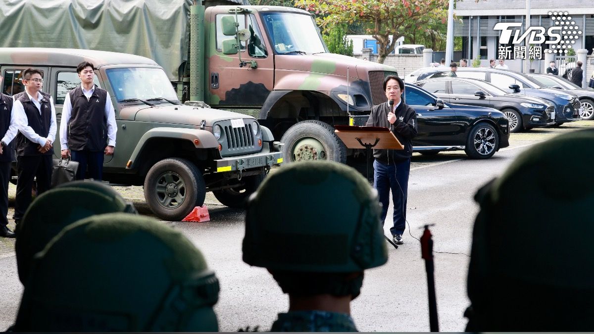 President Lai says peace requires strength, not surrender